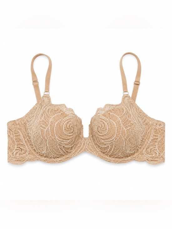Victoria's Secret Other - Victoria’s Secret Very Sexy Push Up Bra 36C Nude Lace Underwire Lingerie